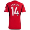 Maillot de Supporter Manchester United Eriksen 14 Domicile 2023-24 Pour Homme